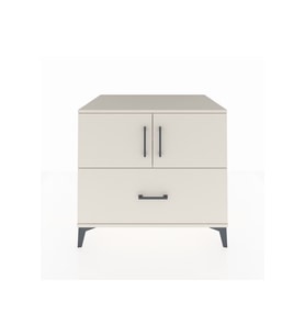 Kronos Şifonyer 2 Raflı Tek Çekmeceli 2 Kapaklı 88x59x80 Aytaşı-Aytaşı