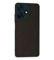 İnfinix 30 4G Kılıf Montreal Silikon Kapak - Yeşil