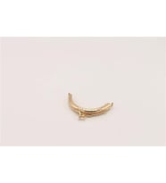 Çanta Klips Oval - 8 cm Altın