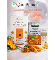 Aksuvital  ÇareBurada Hassas Mideler İçin Bitkisel Destek Seti