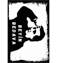 Yazılı Retro Ahşap Poster