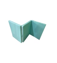 Katlanır Yer Yatağı Sünger Yatak Su Yeşili Kırçıllı 80x180 Cm-6 Cm Tek Kişilik
