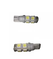 9 LED T10 BEYAZ IŞIK DİPSİZ PARK AMPUL