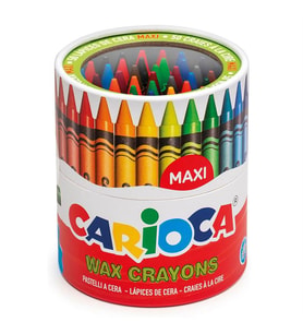 Carioca Wax Maxi Yıkanabilir Pastel Boya 50'Li 42388