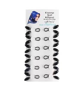Eşarp Şal Klipsi Paket badem