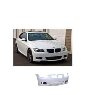 bmw e92 coupe lci 2009.2012 uyumlu plastik tayvan m sport ön tampon