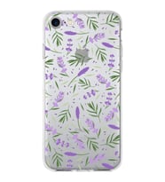 PrintiFy Apple  iPhone 7 ile Uyumlu 1mm Slim Fit Water Color 3 Baskılı Şeffaf  Kılıf