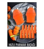 TransForMacion Hızlı Parmak Bıçağı Başparmak Sebze Kesici 2 li set 719487