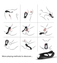 PRIME TOYS Veyron Şarjlı Güçlü Titreşimli Testis ve Klitoris Uyarıcı Vibratör Penis Yüzüğü