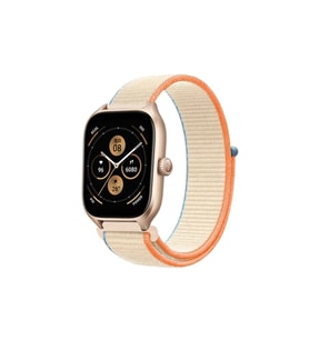 Watch 22mm Hasırlı Cırtcırtlı Kordon - Krem