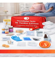Hamile ve Anne Adayları İçin Özel İlk Yardım Çantası - 50 Parça