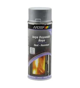 MOTİP ISIYA DAYANIKLI GÜMÜS SPREY BOYA 400ML (Çok Renkli)
