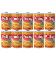 Proline Tavuklu Yetişkin Kedi Konservesi 400 Gr*10 Adet (Kahverengi)