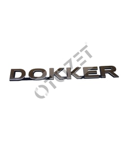 DACİA DOKKER ARKA BAGAJ YAZI