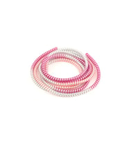 SPELT Şarj Aleti Kablosu Kablo Kordon Koruyucu Spiral Sarma Kılıf Koruma Cotton Candy Shine
