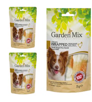 Garden Mix Tavuk Sargılı Pres Kemik Köpek Ödülü 75 Gr X 3 Adet