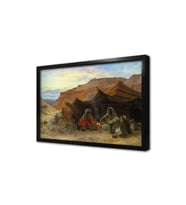 Bedeviler Çerçeveli Mdf Tablo