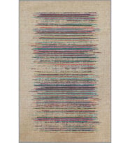 Eliana Home Baskılı, Yıkanabilir Kaymaz Taban Salon Halısı LNA1797 100x150 cm (Bej)