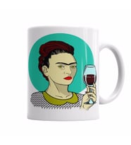 Frida  Kahlo 10 Kupa Bardak Porselen