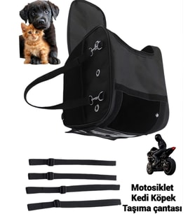KEDİ KÖPEK TAŞIMA MOTOSİKLET ÇANTASI