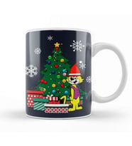 Top Cat Around The Christmas Tree Kupa Bardak Porselen