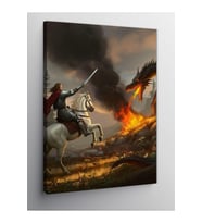 Kanvas Tablo Ejderha Savaşçısı 50 X 70 Cnvsdkey-125710-50-70
