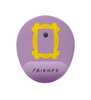 Friends Çerçeve Tasarım Bilek DestekliKaymaz Buruşmaz Kırılmaz Mouse Pad (Çok Renkli)