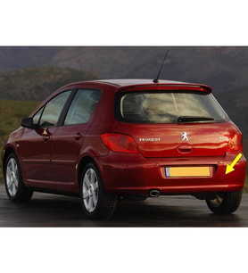 Peugeot 307 2001-2007 Arka Tampon Çeki Demiri Kapağı 7414X3 7414.X3
