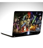 Starwars Karakterleri Laptop Sticker 19 inch (40,5X27CM)