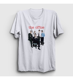 Presmono Unisex Beyaz Poster V2 Dizi The Office T-Shirt 345851tt