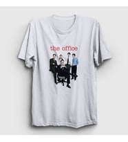 Presmono Unisex Beyaz Poster V2 Dizi The Office T-Shirt 345851tt