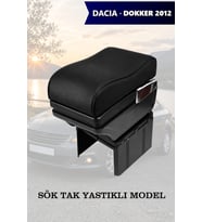 dacia dokker 2012 kol dayama Siyah geniş model Lüks Yastıklı Deri
