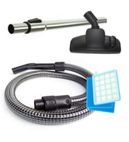 Philips Uyumlu FC 8672 Çelik Telli Hortumu Başlık Boru Filtre Seti