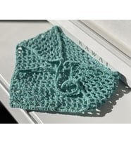 El Örgüsü Bandana (Mavi)
