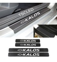 Chevrolet Kalos Karbon Kapı Eşiği Kaplama Sticker (4 Adet) zz10