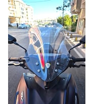 MOTOCAM RKS Arome 125 Ön Cam 2022-2026 Model 43cm Şeffaf Renkli SPORTİF