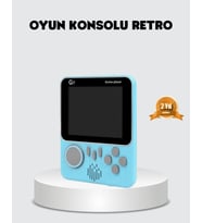 Taşınabilir Retro Oyun Konsolu – 3.5 İnç Lcd, 666 Klasik Oyun, Tv Destekli
