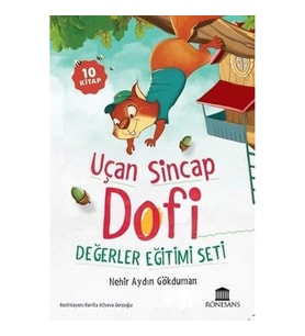 Uçan Sincap Dofi Değerler Eğitimi Seti - 10 Kitap Takım