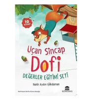 Uçan Sincap Dofi Değerler Eğitimi Seti - 10 Kitap Takım