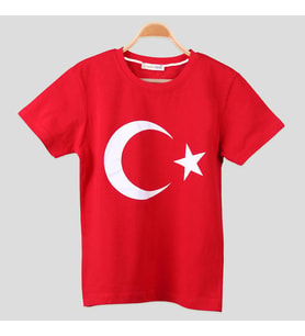 Eko Seri Ay Yıldız Türkiye Tshirt - 29 Ekim Cumhuriyet Bayramı Tişört  23 Nisan Tişört