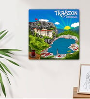 Trabzon Tasarımlı Mdf Duvar Tablosu