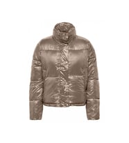 Only Onlysky Short Puffer Cc Otw Kadın Günlük Mont 15292628-WEATHERED-TEAK Kahverengi