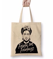 Frida Kahlo 010 Bez Çanta Uzun Saplı