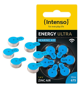 İntenso Energy Ultra Hearing Aid A675 6 Adet