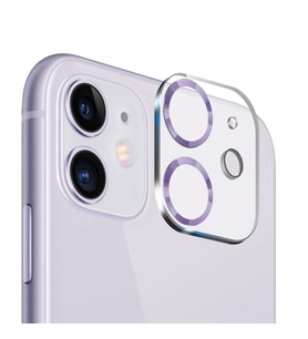 Binano iPhone 11/12 Mini 3D Pro Kamera Koruyucu Lila