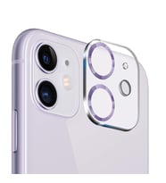 Binano iPhone 11/12 Mini 3D Pro Kamera Koruyucu Lila