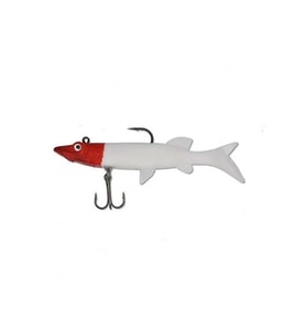 6315 Realistic Pike Kırmızı Kafa Turna Model Kendinden Zokalı 10cm. 18gr. 5li Paket