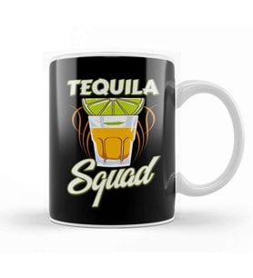 Cute & Funny Taco Tuesday Smiling Taco Kupa Bardak Porselen