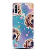 GM 20 Pro Kılıf HD Resim Baskılı Kalp ve Köpek StKd -034
