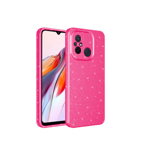 Xiaomi Redmi Note 12 Pro 4G Uyumlu Kılıf Kamera Korumalı Simli Lüks Zore Koton Kapak